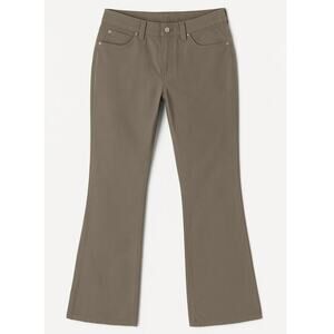 Carhartt Khaki Work Pants Womens 14x32 WB002 Cotton Straight Leg Made in Mexico